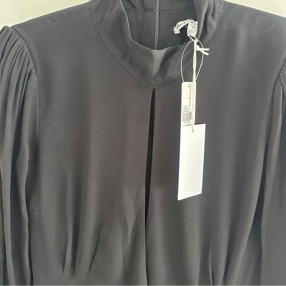 NWT Reformation Black Dress - Picture 5 of 7